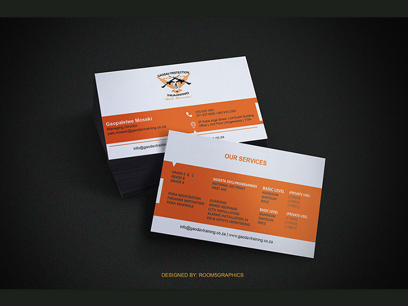 Room5 Graphics brand identity design